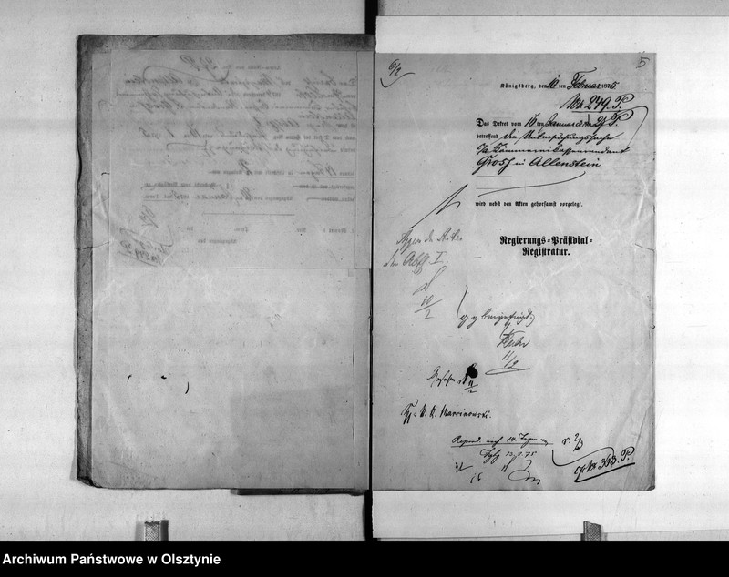 image.from.unit.number "Disziplinar Untersuchung gegen den Gemeinde - Erheber Johann Grosh in Allenstein"