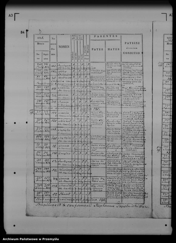 Obraz 7 z jednostki "[Kopie ksiąg metrykalnych parafii Topolnica z filią Niedzielna (dekanat Rozłucz)]"