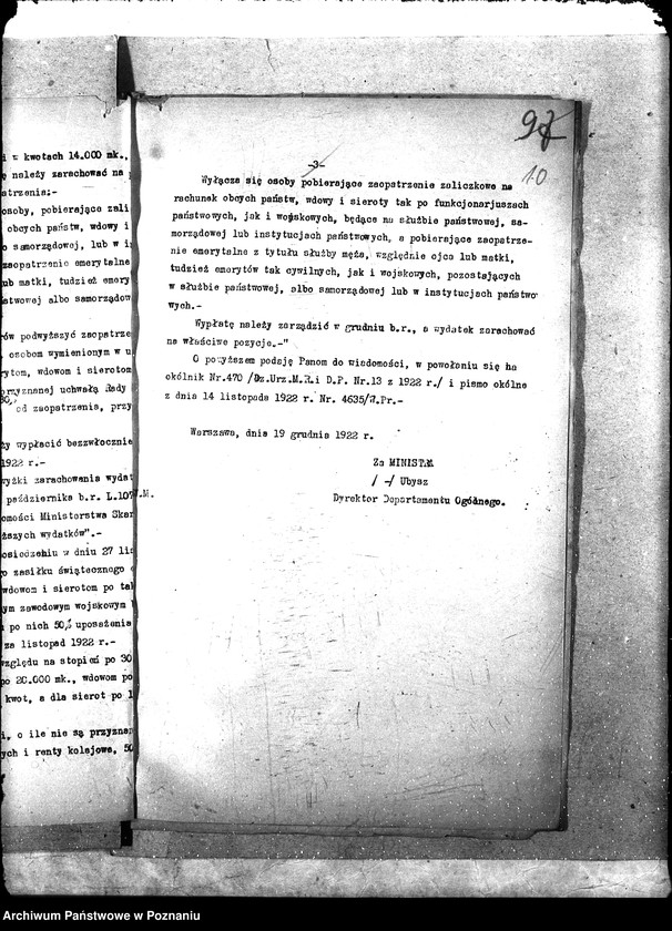 Obraz 14 z jednostki "[Okólniki ministra]"