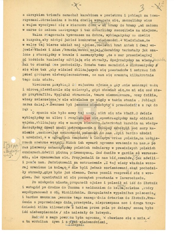 Obraz 10 z jednostki "Relacje i wspomnienia dotyczące powstania wielkopolskiego: 1. Inowrocław i Ziemia Kujawska."