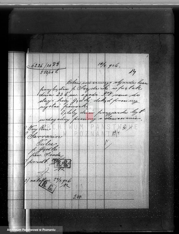 Obraz 18 z jednostki "Zarząd majętności /leśnej/ Tulce"