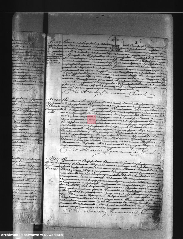 image.from.unit.number "Księga urodzeń 1892-1898 r. Jeleniewo"