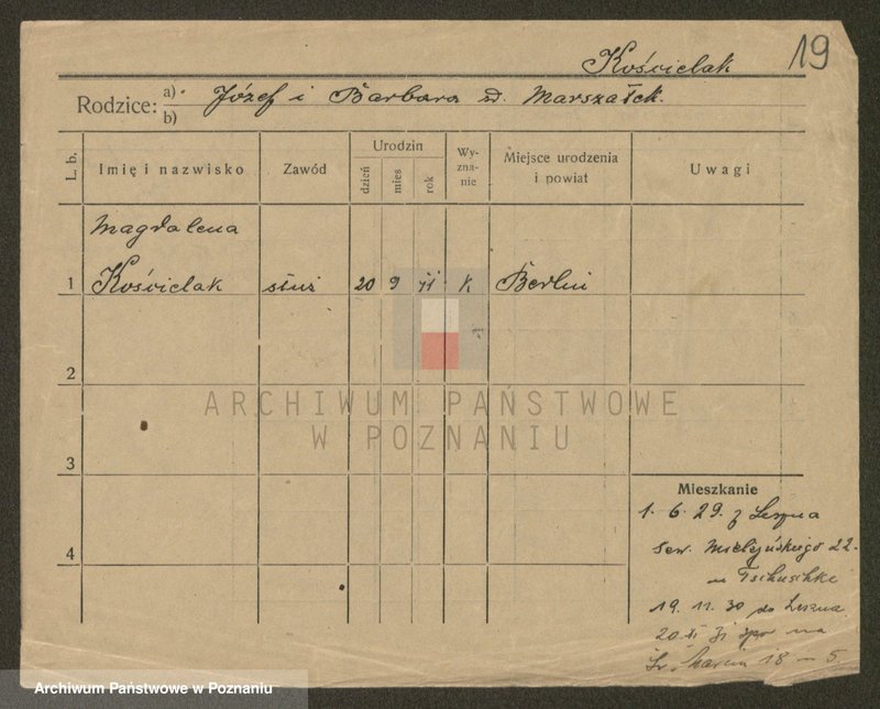 image.from.unit.number "Kościelak - Kosicki (żonaci, wdowy)"
