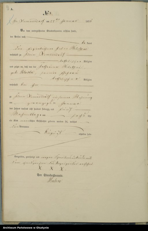 image.from.unit.number "Haupt-Geburts-Register Nr 1 - 119"