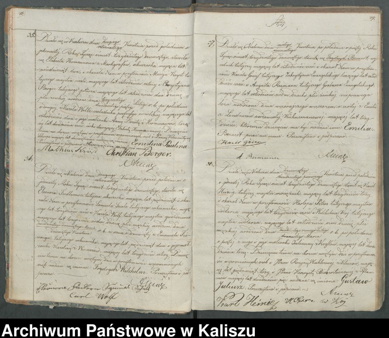 image.from.unit.number "Księga duplikat akt urodzeń, małżeństw i zejścia"