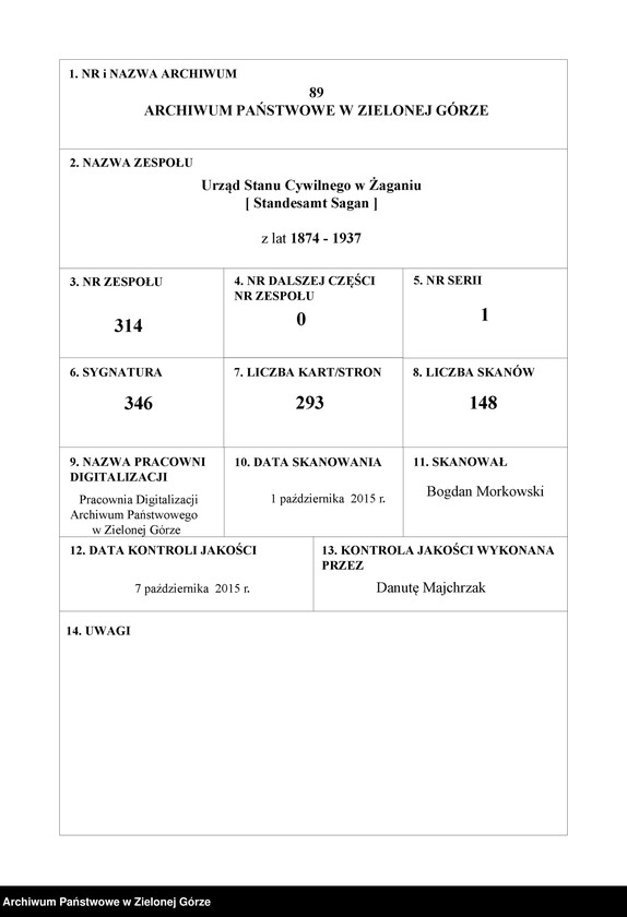 image.from.unit.number "[KsiĘga Aktów Zgonów- Żagań miasto]"