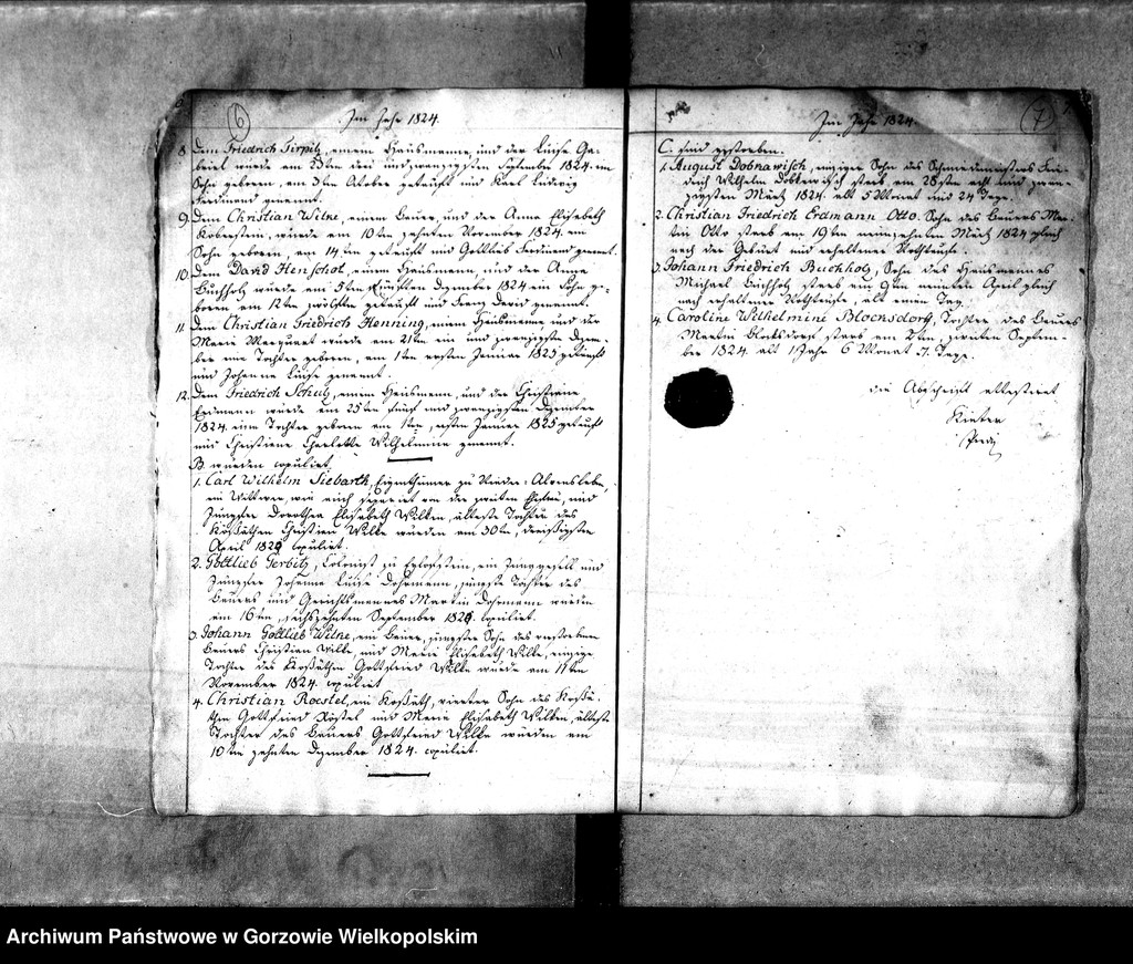 image.from.unit.number "Duplikate der Kirchenbücher von der Parochie Kernein (Karnin)"