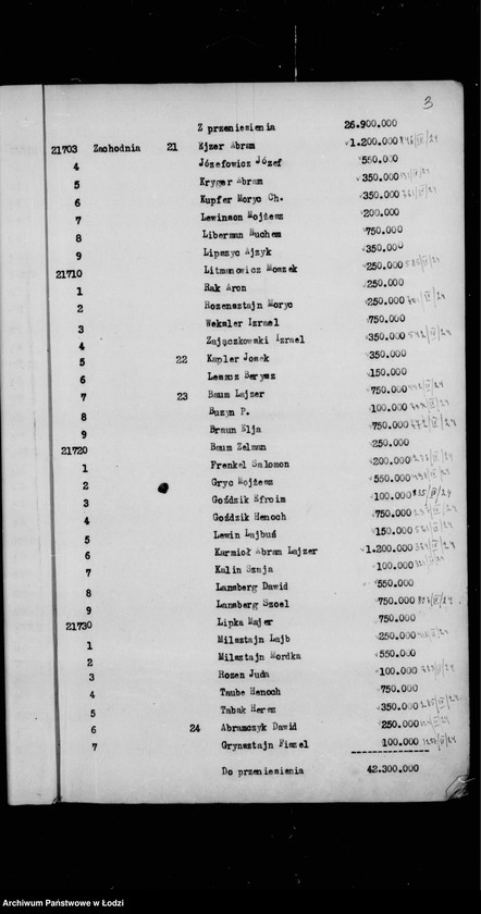 Obraz 6 z jednostki "Rejestr poborczy"