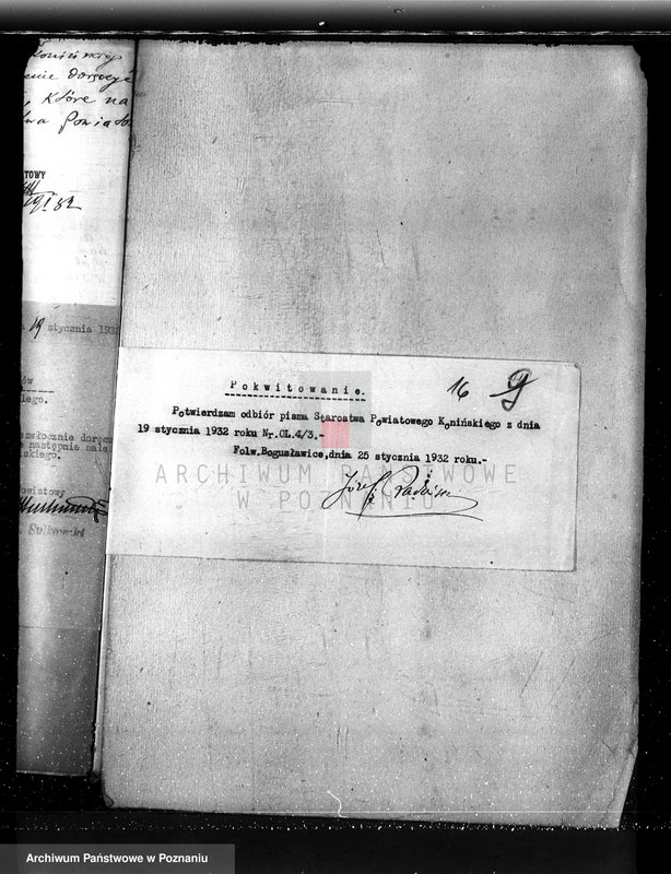 Obraz 20 z jednostki "Sprawa zmiany rodzaju użytków 5,06 ha gruntów leśnych w majątku Bogusławice /powiat koniński/ oraz zatwierdzenie projektu planu gospodarstwa leśnego"