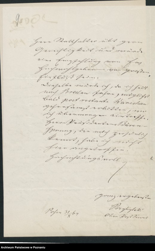 Obraz 12 z jednostki "A. betr. Jan Przybylski, Oberpostsekretär"