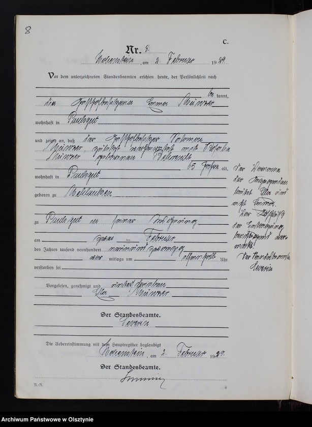 image.from.unit.number "Sterbe-Neben-Register Nr 1 - 94"