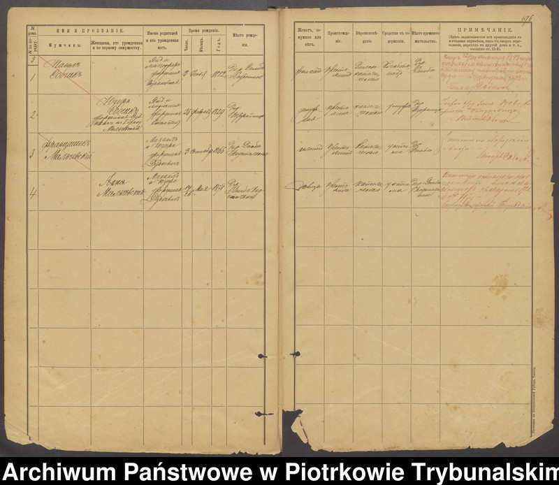 Obraz 11 z jednostki "[Księga ludności stałej gminy Ręczno wsi: Dąbie Podstolskie]"