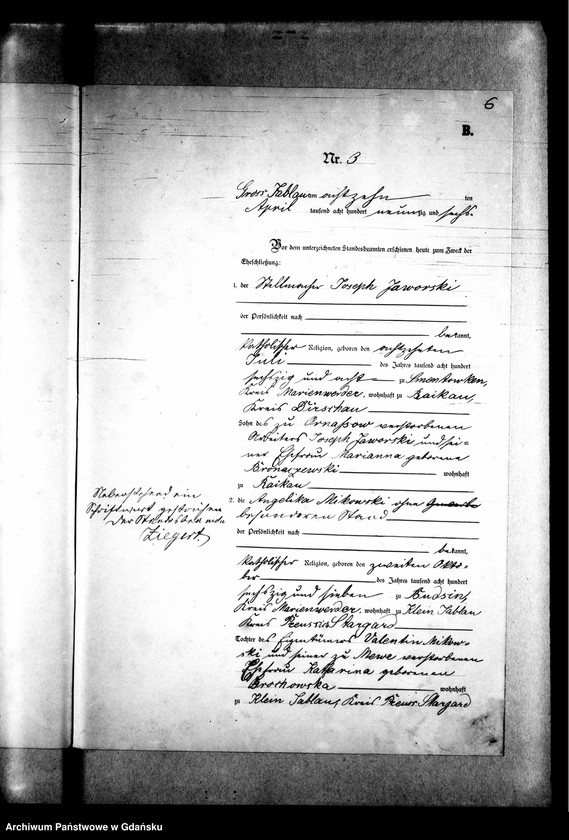 image.from.unit.number "Księga małżeństw"