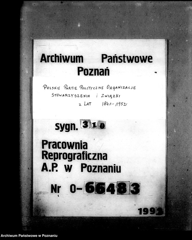 Obraz 1 z jednostki "Sprawozdania z zebrań związku - Koło Środa. Statut i regulamin"
