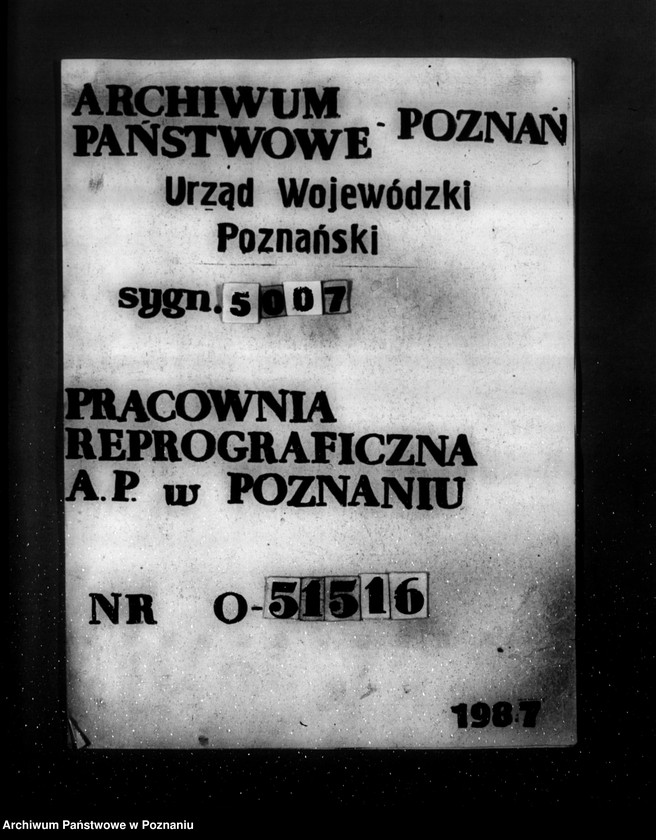 Obraz 1 z jednostki "Zatwierdzenie projektu urządzenia zakładu przemysłowego wykończalni i lakierni Firmy Brzeski - Auto S. Akcyjna W Poznaniu ul. Dąbrowskiego 29"