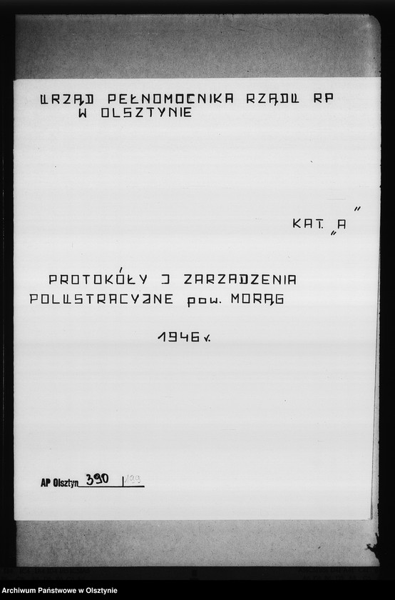 image.from.unit.number "Protokoły i zarządzenia polustracyjne pow. Morąg"