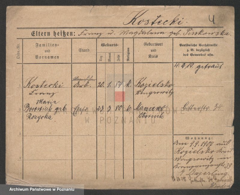 Obraz 4 z jednostki "Koste - Kosubek"