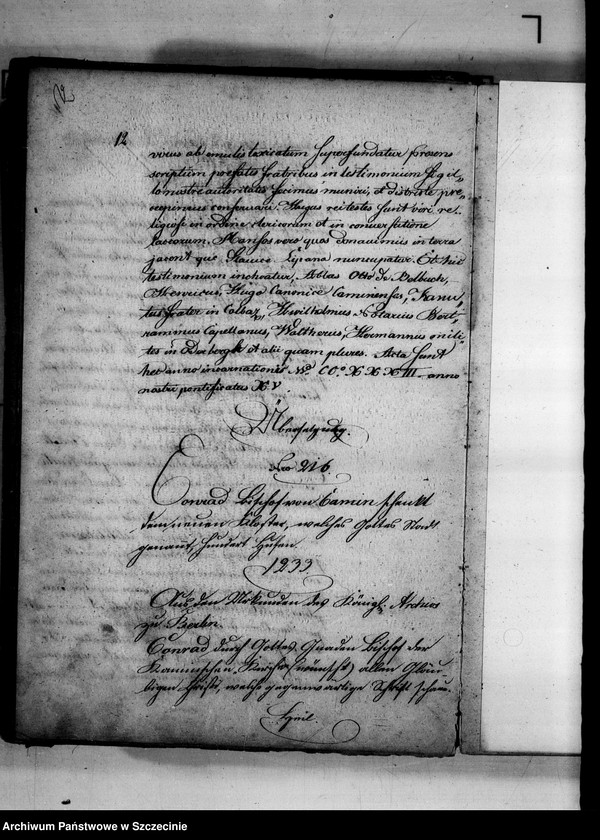 image.from.unit.number "Gottlob Christian S t ö r , Chronicon der Königl. Preuss. Immediat Stadt der Neumark L i p p e h n e...zusammengetragen von..."