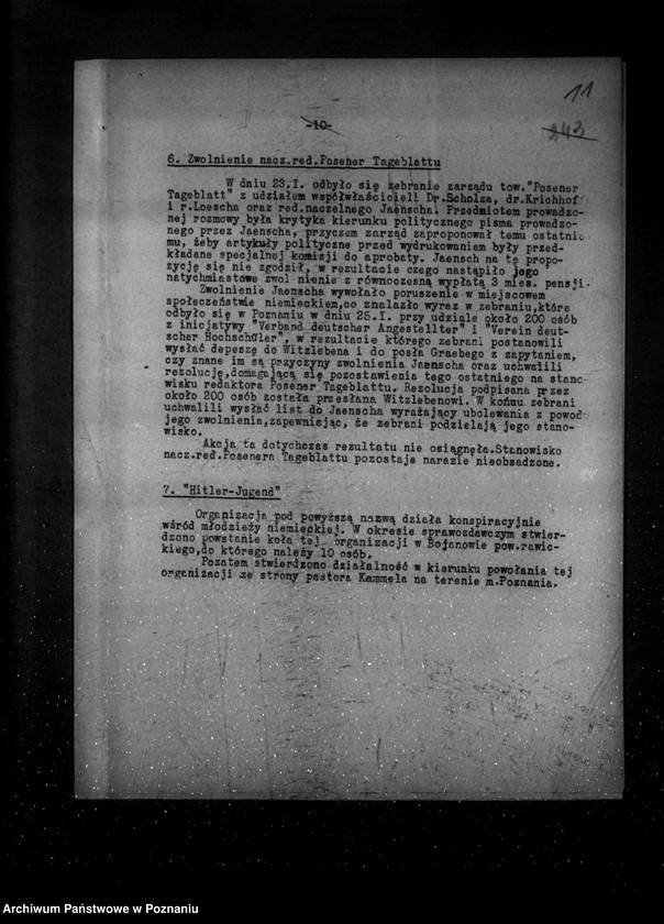 Obraz 15 z jednostki "Sprawozdania z życia mniejszości narodowych za miesiące styczeń-marzec 1934 r."