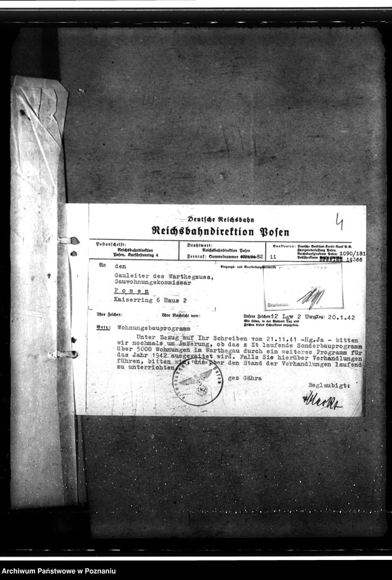 Obraz 8 z jednostki "Wohnungsbau. Allgemeiner Sonderprogramm"