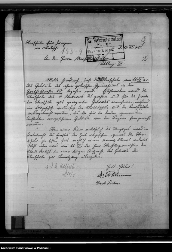 Obraz 13 z jednostki "Aufbau des Schulwesens. Lehrkräfte an Oberschulen"