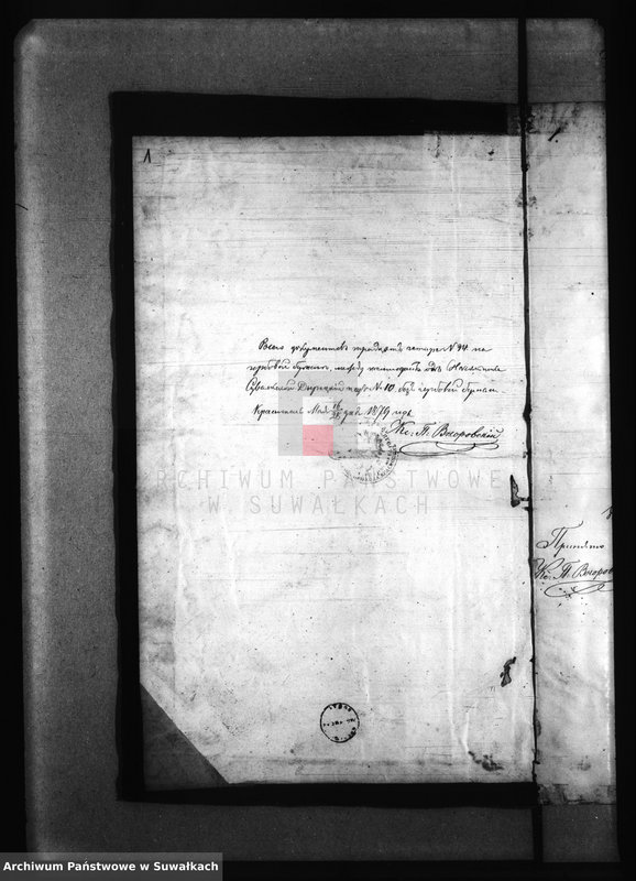 image.from.unit.number "Dokumenta k aktom uroždennych, brokosočestavšichsja i umeršich Krasnopolskago Prichoda za 1878 god."