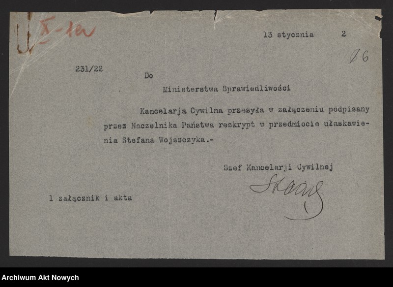 image.from.unit.number "Ułaskawienia z b. Kongresówki - uwzględnione, dotyczące: gorzelnictwa, kradzieży, usuwania sublokatorów, pobicia, zabójstw, przemytu, łapownictwa, fałszerstwa"