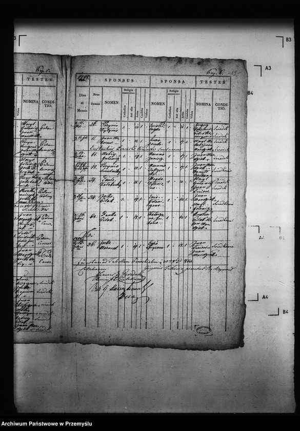 Obraz 18 z jednostki "[Kopie ksiąg metrykalnych parafii Bystrzyca (dekanat Podbuż)]"