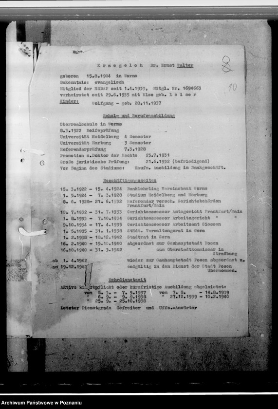 Obraz 14 z jednostki "Kraegeloh - rajca miejski w Łodzi"