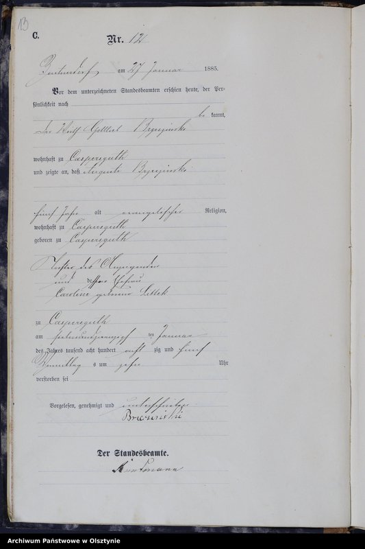 image.from.unit.number "Sterbe-Haupt-Register Nr 1 - 253"