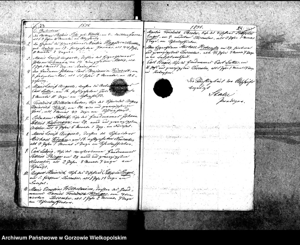 image.from.unit.number "Duplikate der Kirchenbücher von Giesenaue (Jeżyki)"