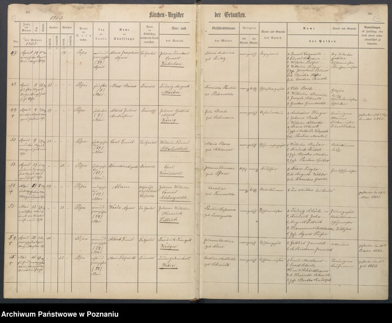 Obraz 9 z jednostki "Duplikat der Taufen, Trauungen, Begräbnisse"