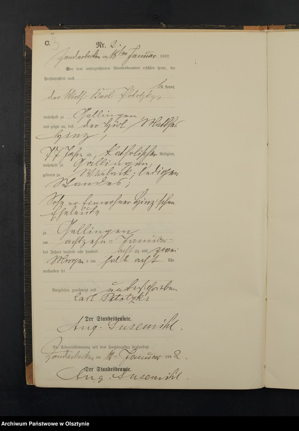 image.from.unit.number "Sterbe-Neben-Register Nr 1 - 57"