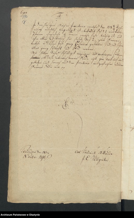 image.from.unit.number "Wegen der zu erkaufende Kupfernen Brau Pfanne und zweyer Küwens von der Kirche zu Powenden"