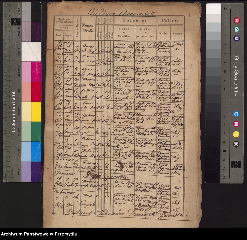 image.from.unit.number "[Odpisy ksiąg urodzeń, małżeństw, zgonów parafii rzymskokatolickiej Chocimierz z 1834 roku]"