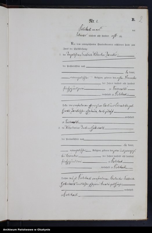image.from.unit.number "Heiraths-Neben-Register Nr 1 - 23"