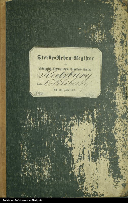 image.from.unit.number "Sterbe-Neben-Register Nr 1 - 161"