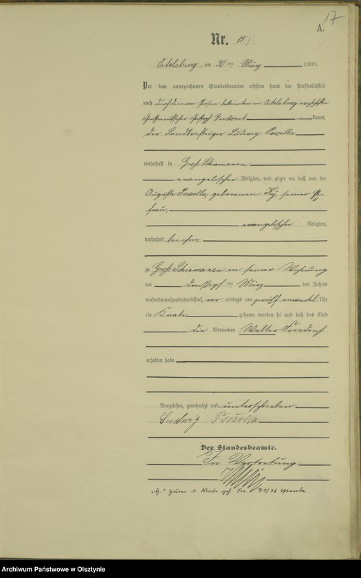 image.from.unit.number "Geburts-Haupt-Register Nr 1 - 52"