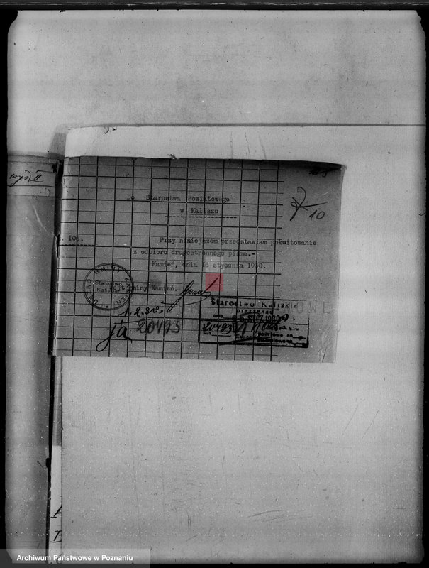 Obraz 14 z jednostki "Majątek Kamień powiat kaliski /sprawy leśne/"