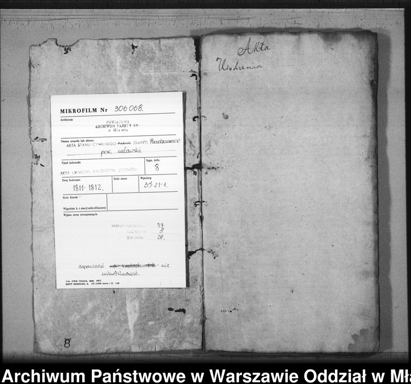 image.from.unit.number "Akta urodzin, małżeństw i zgonów"