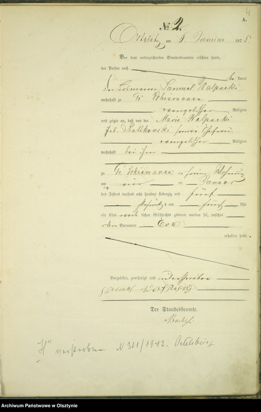 image.from.unit.number "Haupt-Geburts-Register Nr 1 - 82"