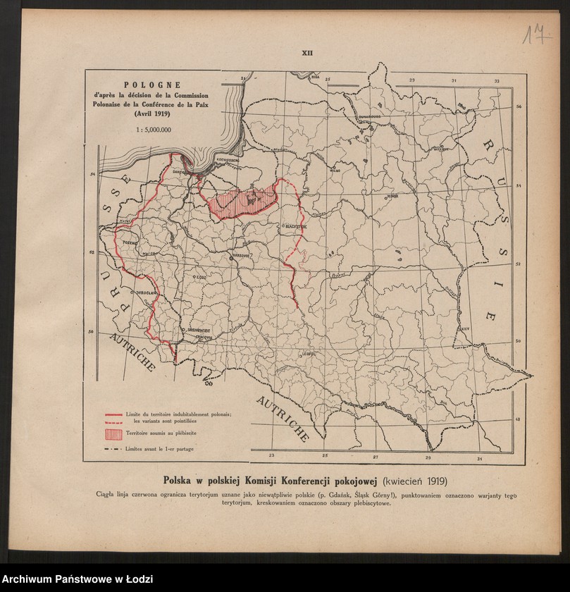 Obraz 19 z jednostki "Polski atlas kongresowy, Lwów, Warszawa 1921"