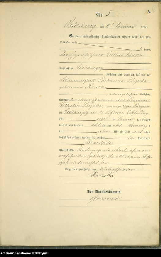 image.from.unit.number "Geburts-Haupt-Register Nr 1 - 121"