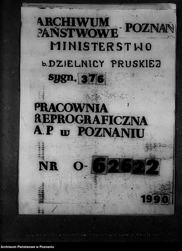 Obraz 1 z jednostki "Sprawy osobowe. Sprawozdania miesięczne stanu personelu departamentu"