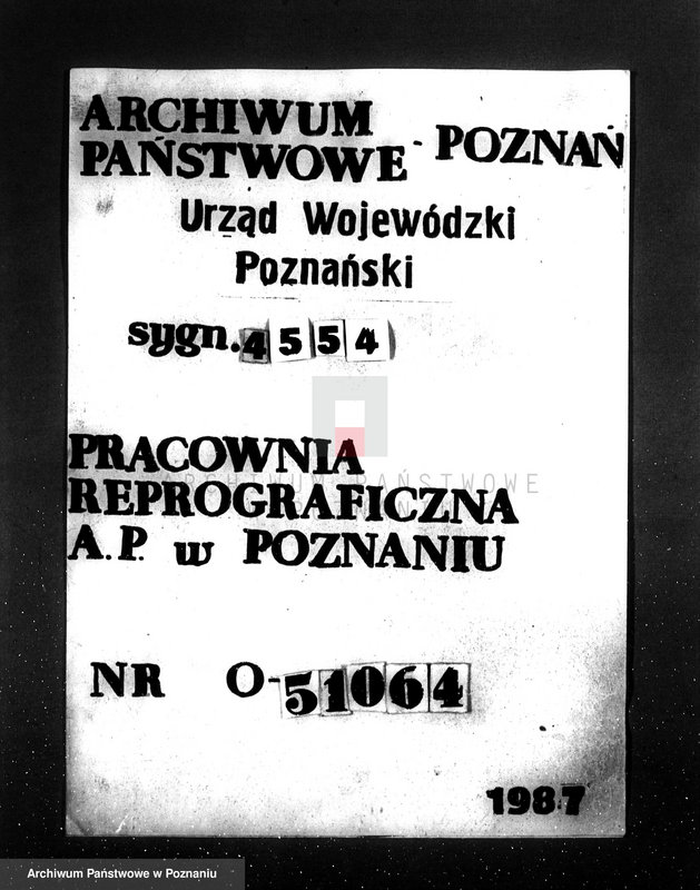 Obraz 1 z jednostki "Majętność Dąbcze B. Płócieniaka, pow. leszczyński nr woj. kotła 6379"