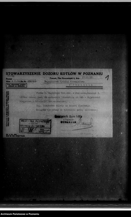 Obraz 5 z jednostki "Majątek Bieganowo powiat wrzesiński własność E. Grabski nr woj. kotła 5588"