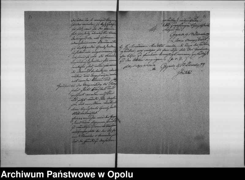 Obraz 13 z jednostki "Acta des Magistrats zu Oppeln betreffend: die Festsetzung der Grabstellengelder de Anno 1844"