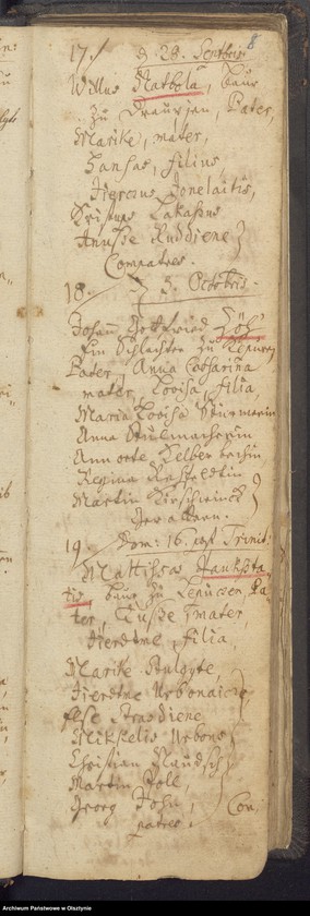 image.from.unit.number "Taufregister der Kirche zu Jodlauken"