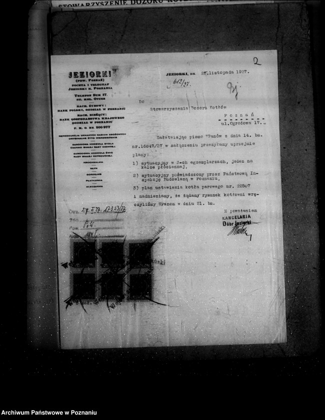 image.from.unit.number "Krochmalnia w Trzcielinie powiat poznański własność Dr S Dąbrowski nr woj. 6051"