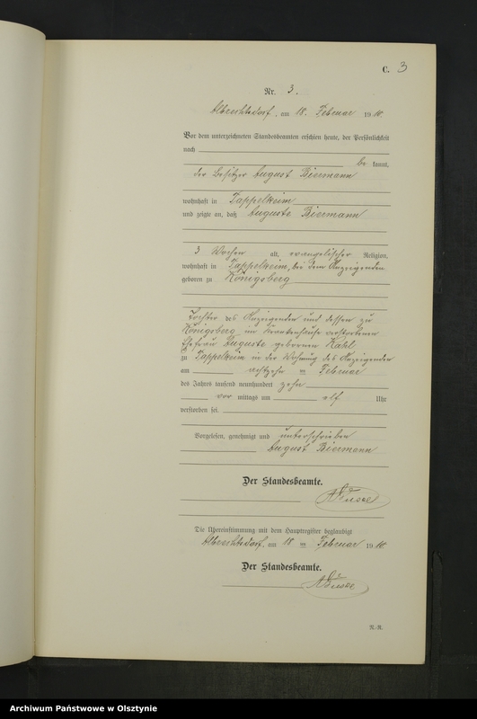 image.from.unit.number "Sterbe-Neben-Register Nr 1 - 25"